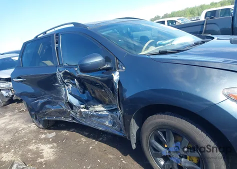 2012 Nissan Murano Sl из США, поврежденный, VIN JN8AZ1MW2CW221135